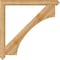 Ekena Millwork Westlake Arts & Crafts Rough Sawn Bracket, Western Red Cedar, 4"W x 48"D x 48"H BKT04X48X48WTL03RWR - alternate 4